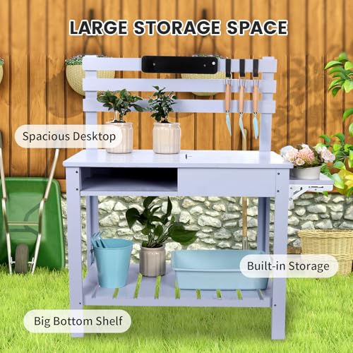 Potting Bench Outdoor Potting Table