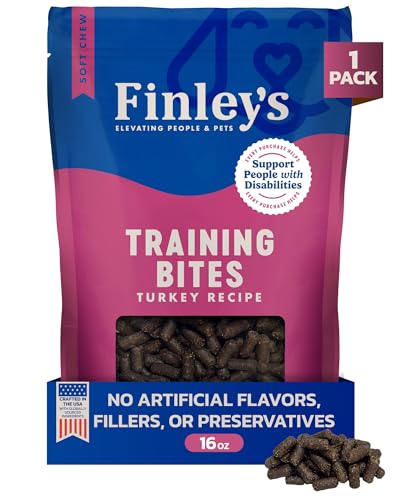 Training Treats Turkey Soft Low Calorie Dog Treats (16 Ounce (Pack of 1))