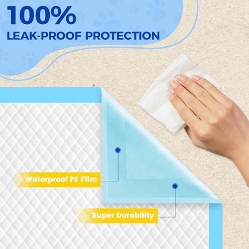 Dog Pee Pads Extra Large 28"x34" (100 Packs (Regular))