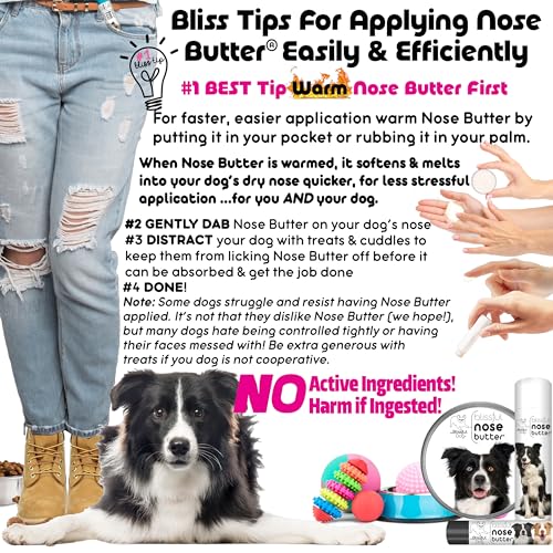 Border Collie Nose Butter for Dry (Border Collie / 0.50 Ounce)