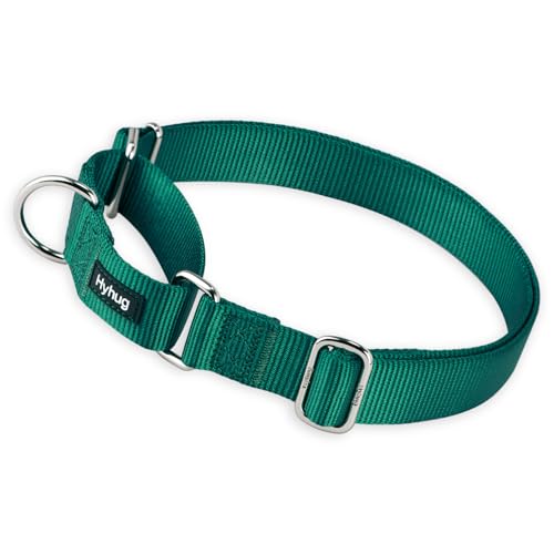 Martingale Collar for Dogs (XL / Dark Green)