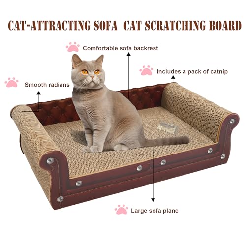 Scratching Sofa (Brown-Small)