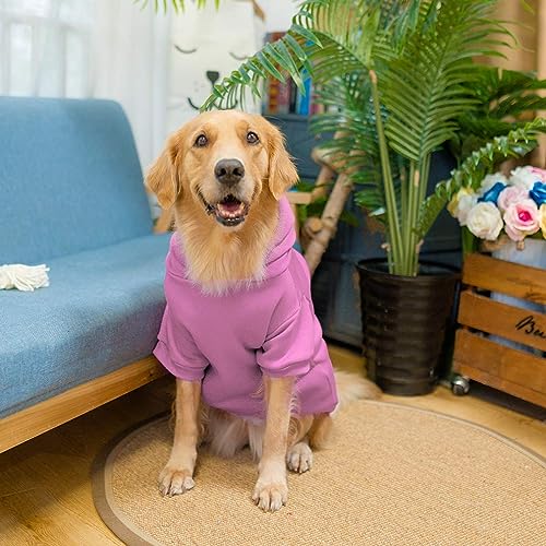 Basic Dog Hoodie (Pink / X-Large/XX-Large)