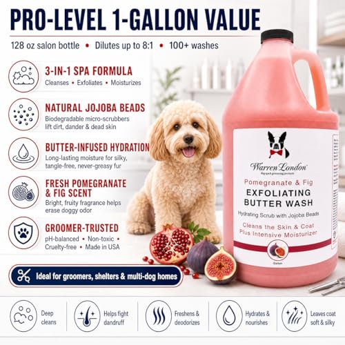 Exfoliating Butter Wash Dog Shampoo (1 gallon)