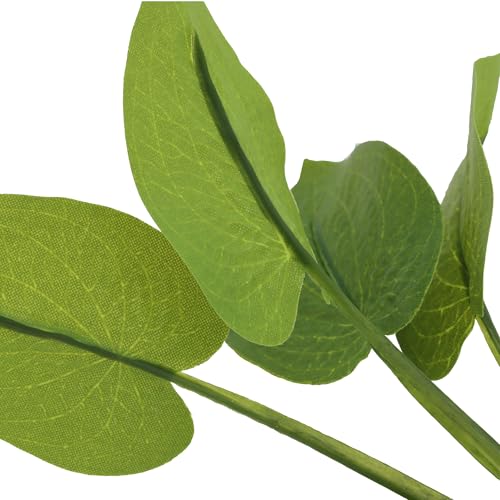 Silk Aquarium Plants for Betta Fish Tank (Green / 8 Inch)