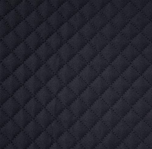 All Purpose Diamond Quilted Western Saddle Pad for Injury Prevention (Black)