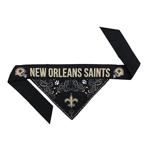 NFL New Orleans Saints Pet Bandana (New Orleans Saints / Small)