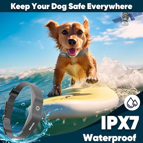GPS Wireless Dog Fence (Grey)