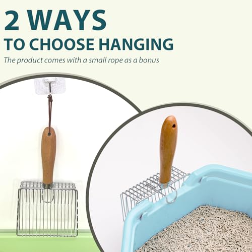 Cat Litter Scoop (5.5"Handle)
