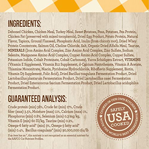 Purrfect Bistro Grain Free Natural Dry Cat Food For Adult Cats (12 Pound (Pack of 1))