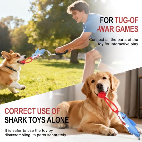 Dog tug of war Toy with Handle (Single handle tug of war)