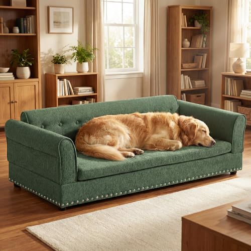 55" Dog Sofa for Medium to Large Dogs (55 inch-2 / Green)