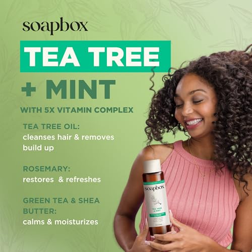 Tea Tree & Mint Shampoo for Dry Scalp (Tea Tree)