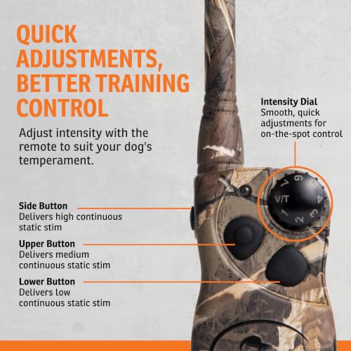 WetlandHunter 425X Remote Trainer (Camoflauge / 1-Dog)