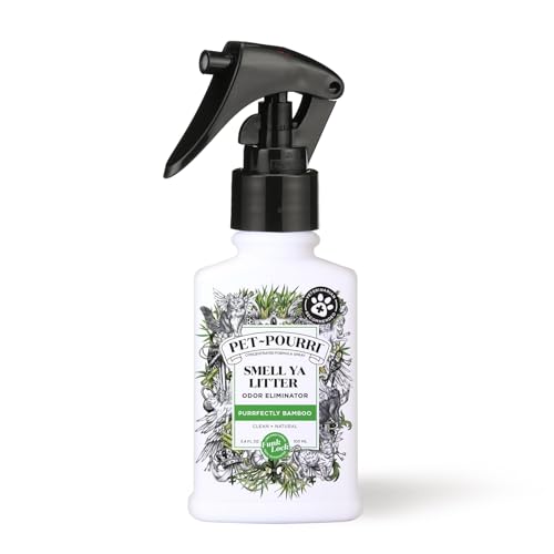Pet Pourri Smell Ya Litter Cat Litter Deodorizer Spray (3.4 Fl Oz (Pack of 1))
