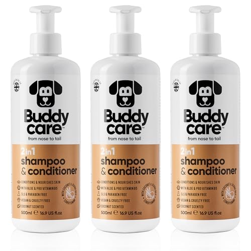 2in1 Dog Shampoo & Conditioner by Buddycare (50.72 Fl Oz)