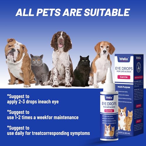 Pet Eye Drops for Dog & Cat (60ml)