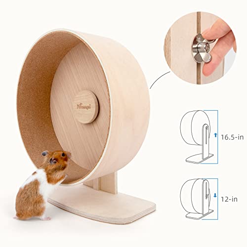 Wooden Hamster Exercise Wheel (Large)
