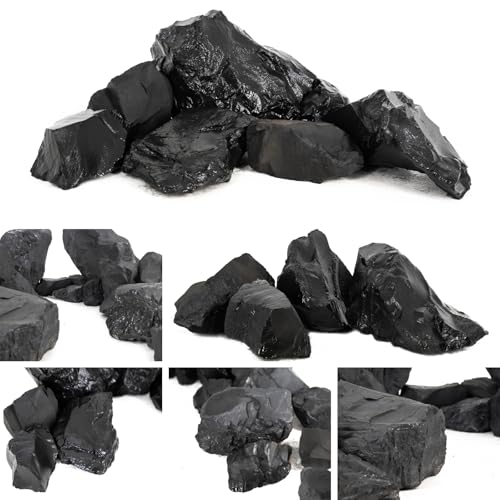 Aquarium Rock 40lb Fish Tank Stones for Aquarium Aquascape (40LB(12pcs)3-10in.)