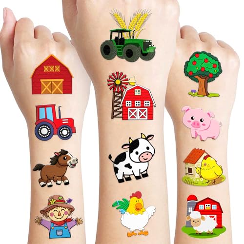 96 PCS Farm Barnyard Animal Pre (Normal)