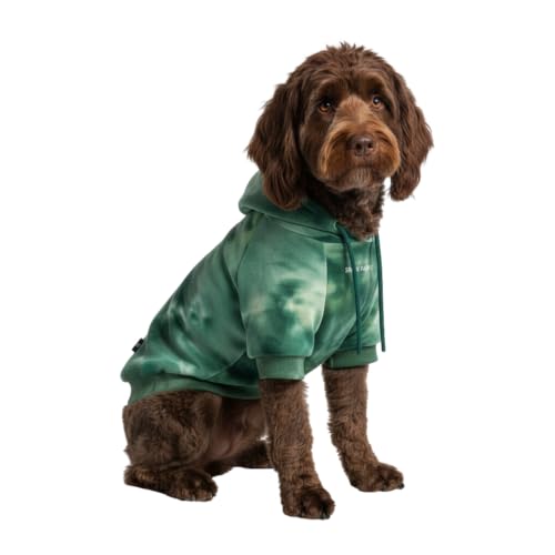 Dog Hoodie Buttery (Green Skydye / XX-Large)