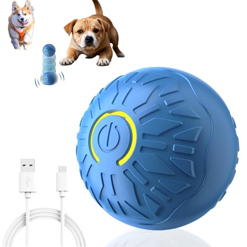 Interactive Dog Toys Dog Balls (Blue)