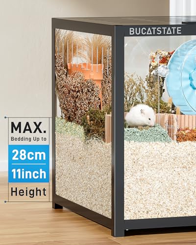Hamster Cage 3.0 (47"L x 23.6"W x 25.5"H / Black)