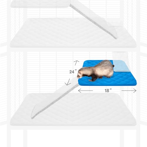 Fitted Fleece Shelf Liner (Blue / Shelf Liner)