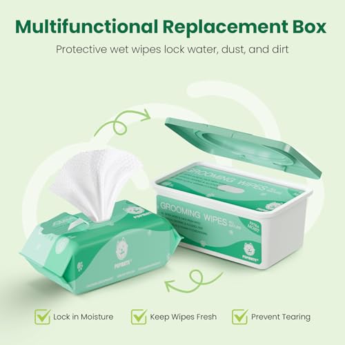 Pet Wipes for Dogs & Cats (1 Box-100 Count)