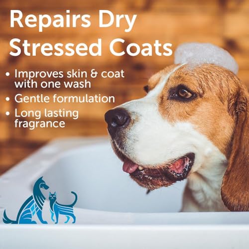 Pet Shampoo for Sensitive Skin (Sweet Pea & Vanilla Shampoo / 16 oz)