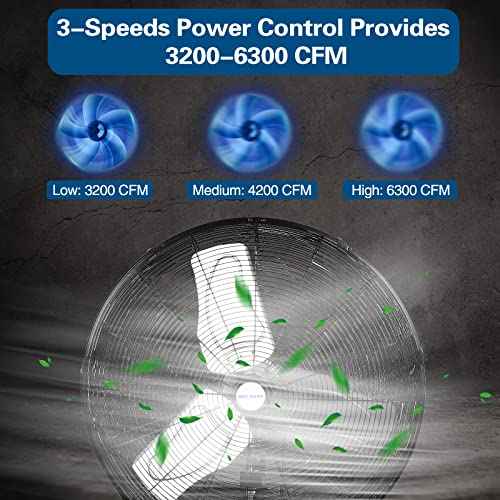 24 in. Outdoor Oscillating Wall Fan