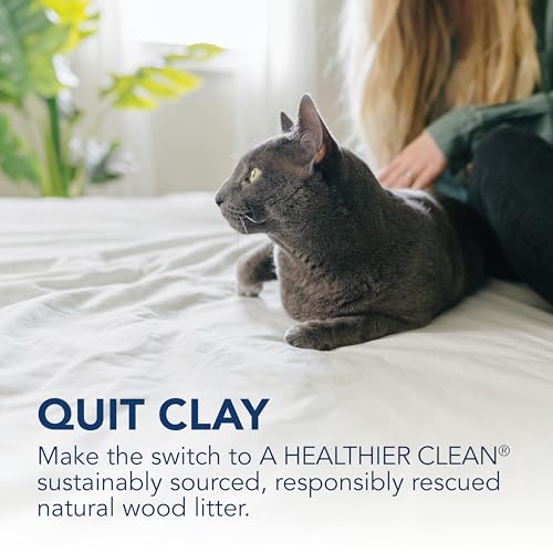 Multi Cat Natural Wood Clumping Cat Litter (18.8 lbs / Multi-cat)