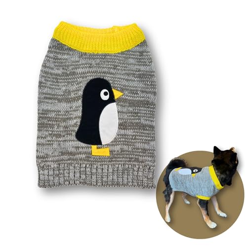 Cute Sweater for Dogs and Cats Soft Flannel Pet Outfit Warm and Cozy Animal Hoodie Small to Large Pet Clothes for Halloween Parties and Everyday Wear (Large)