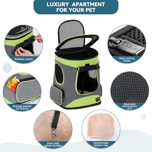 Pet Backpack Carrier Easy (Green)