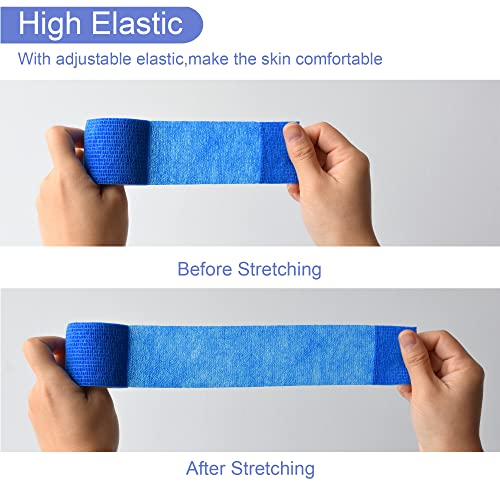 2 Inches Self Adhesive Bandage Wrap (2 Inch / Dark Blue)
