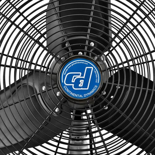 24" Diameter Premium Wall Mount Fan