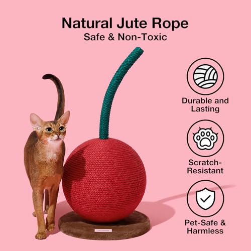 Cherry Cat Scratching Post (Cherry Scratching Post)