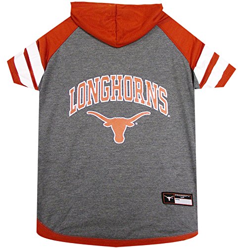 Texas Hoodie Tee Shirt (Texas Longhorns / Large)
