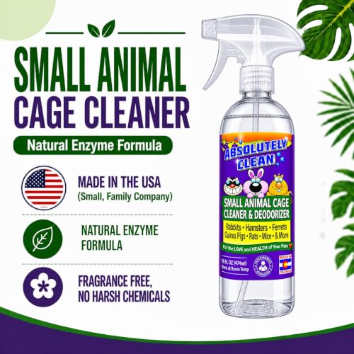 Amazing Small Animal Cage Cleaner (16 Fl Oz (Pack of 1))
