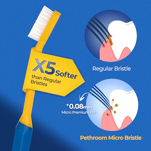 Pet Toothbrush for Cats & Dogs (Medium)