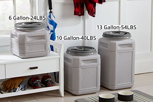 Airtight Dog Food Storage Container (6 Gal/ 24 Lbs)