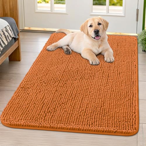 Dog Door Mat for Muddy Paws 40x32 (Clay / 40"X32")