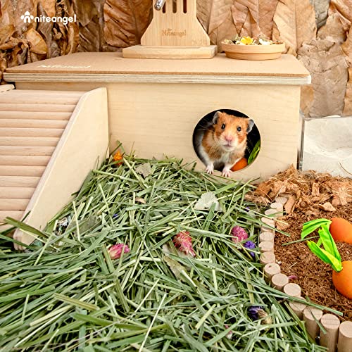 Natural & Soft Hamster Bedding Mate (Orchard Grass & Flower)