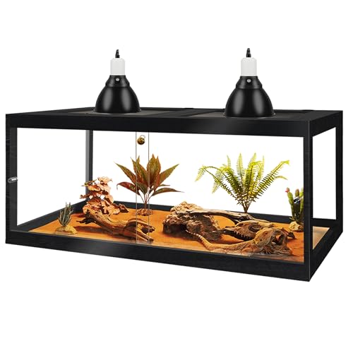 Bearded Dragon Tank 81 Gallon (Black / 81 Gallons)