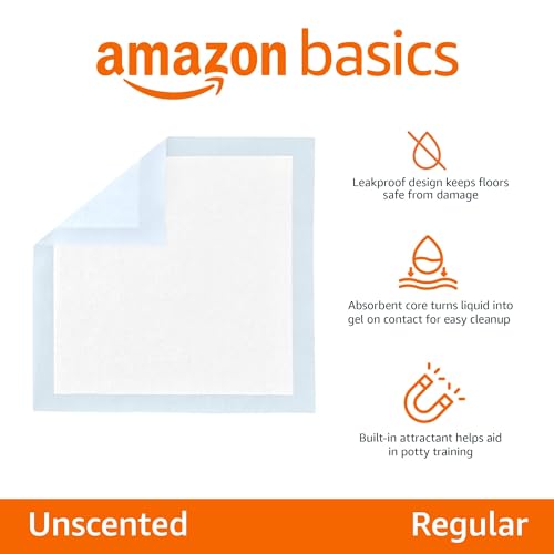 Disposable Dog Training Pads with 5 (Regular / 30 Count)