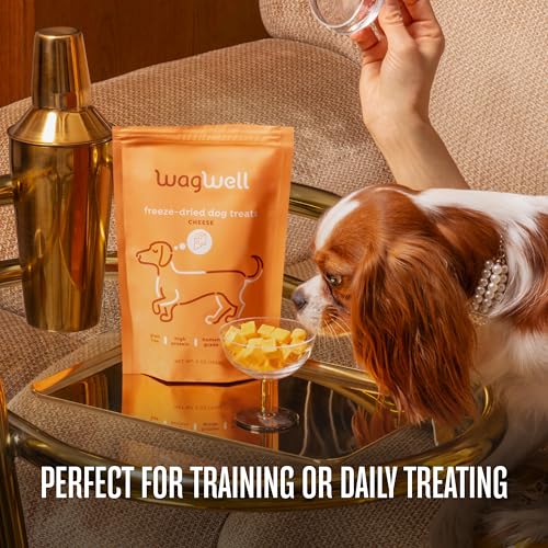 Freeze Dried Dog Treats Cheese Flavor Training Treats (5 Ounce (Pack of 2))