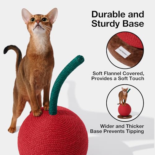 Cherry Cat Scratching Post (Cherry Scratching Post)