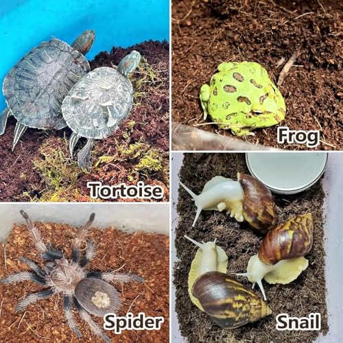 2PCS Reptile Soil Substrate (2PCS 1.32gal (Total 2.64gal))
