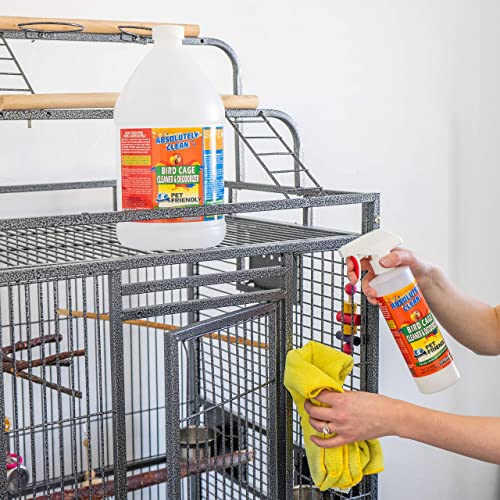 Amazing Bird Cage Cleaner and Deodorizer (1 Gallon (Pack of 1))