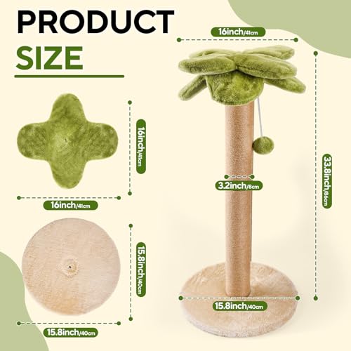 Cat Scratching Post Palm Tree Shape (Palm Tree Cat Scratching Post)